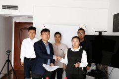 蘭州新華互聯網學校與上海察亞軟件開發有限公司蘭州分公司校企合作簽約儀式圓滿舉行