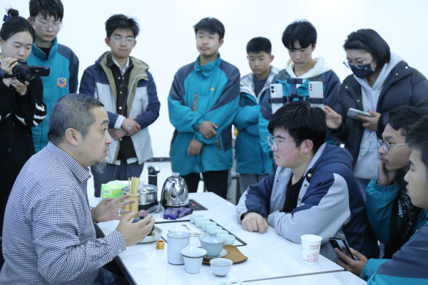 蘭州新華學校茶藝講座 傳承文化 浸潤茶香 提升學生綜合素質